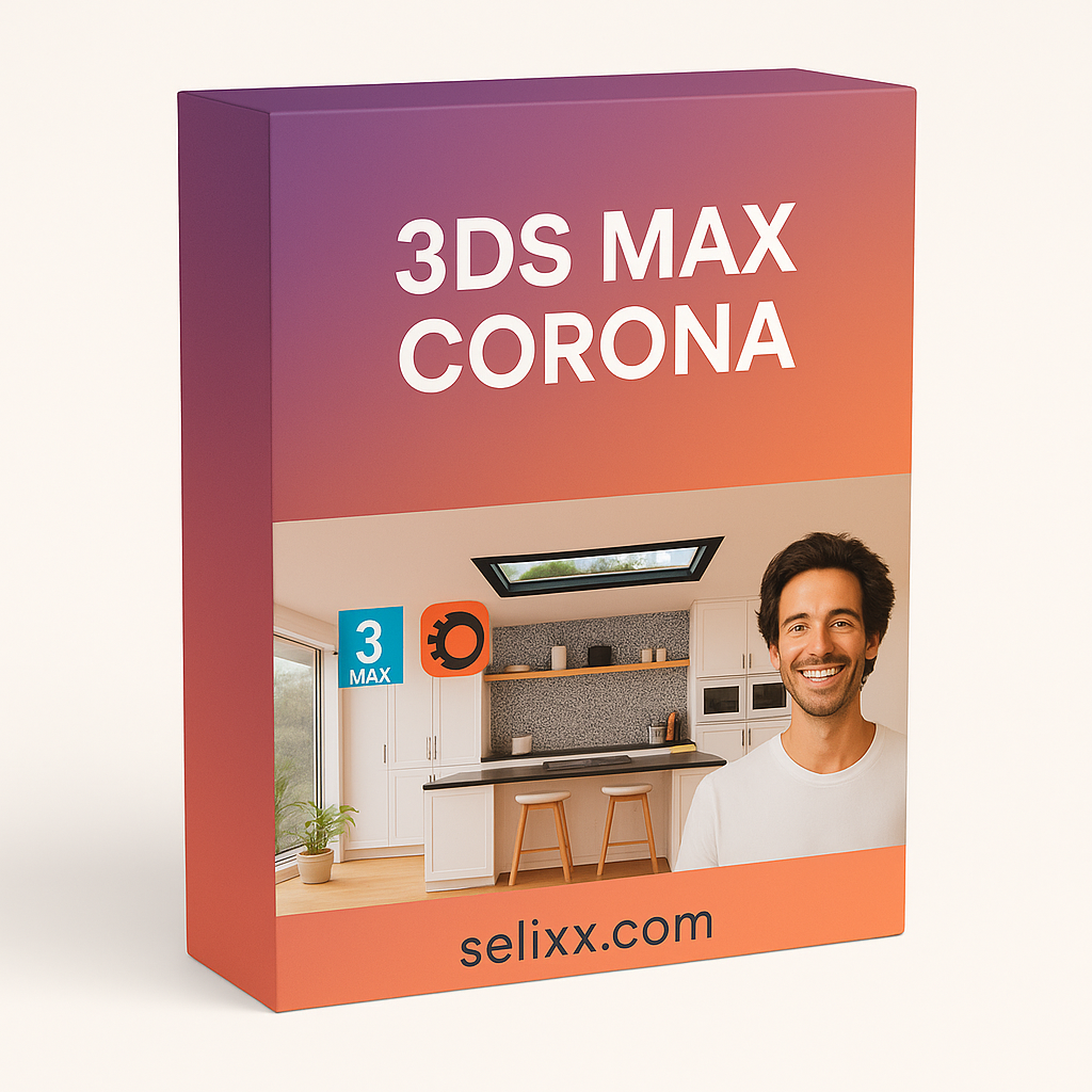 𝟑𝐃𝐒 𝐌𝐀𝐗 + 𝐂𝐎𝐑𝐎𝐍𝐀 𝐑𝐄𝐍𝐃𝐄𝐑